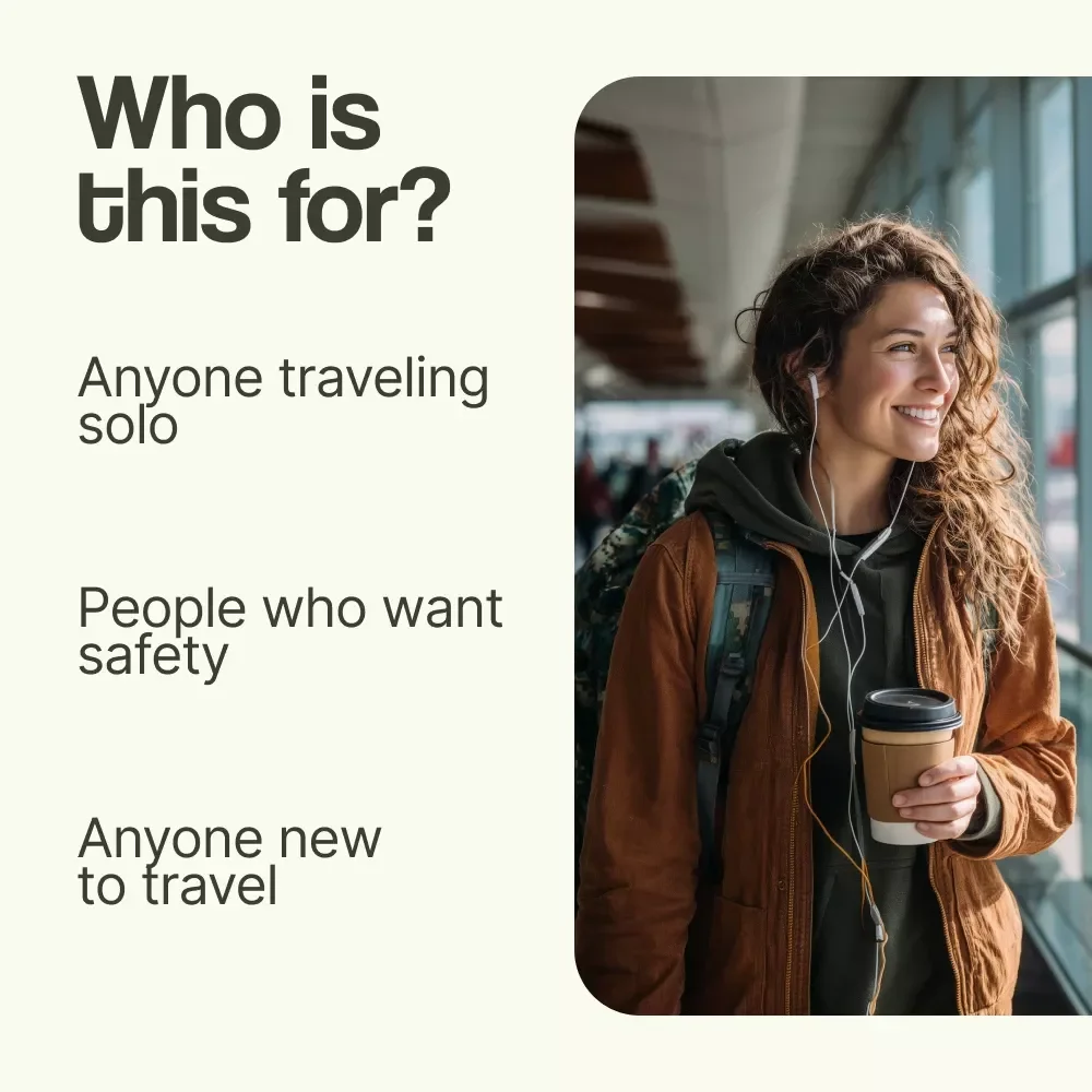 Solo, Not Vulnerable: The Smart Traveler’s Safety Checklist | Solo Travel Safety Tips Digital Download | Travel Safety Guide for Women & First-Time Solo Travelers