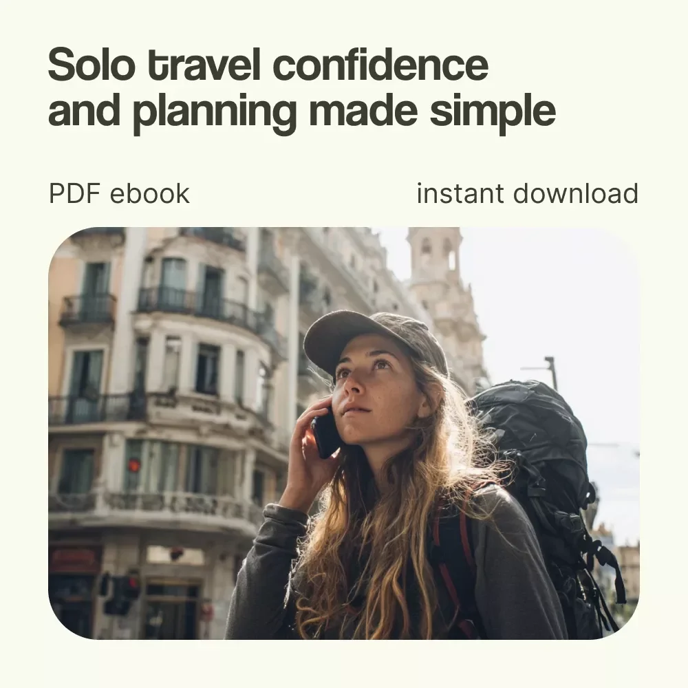 Wander On Your Own: The Beginner’s Playbook to Solo Travel | Solo Travel Tips for Beginners eBook Guide | First-Time Travel Planner & Confidence Toolkit