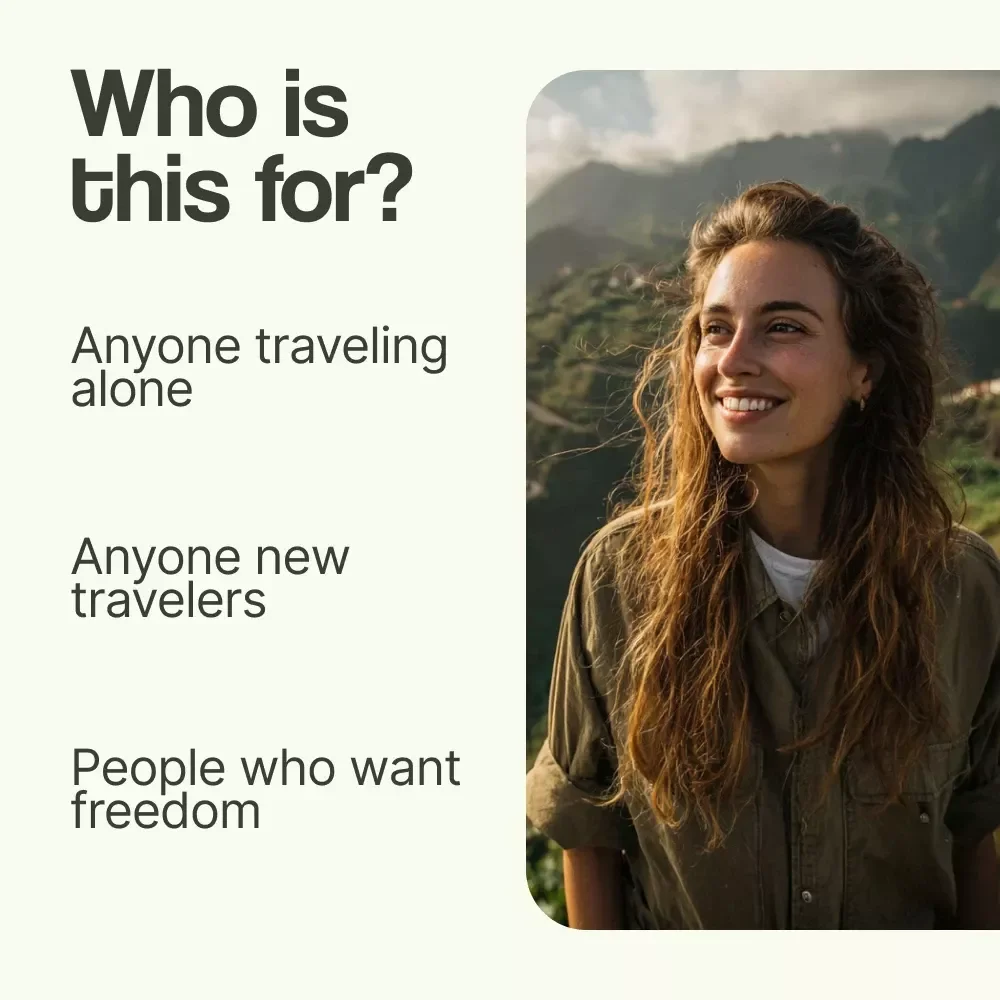 Wander On Your Own: The Beginner’s Playbook to Solo Travel | Solo Travel Tips for Beginners eBook Guide | First-Time Travel Planner & Confidence Toolkit