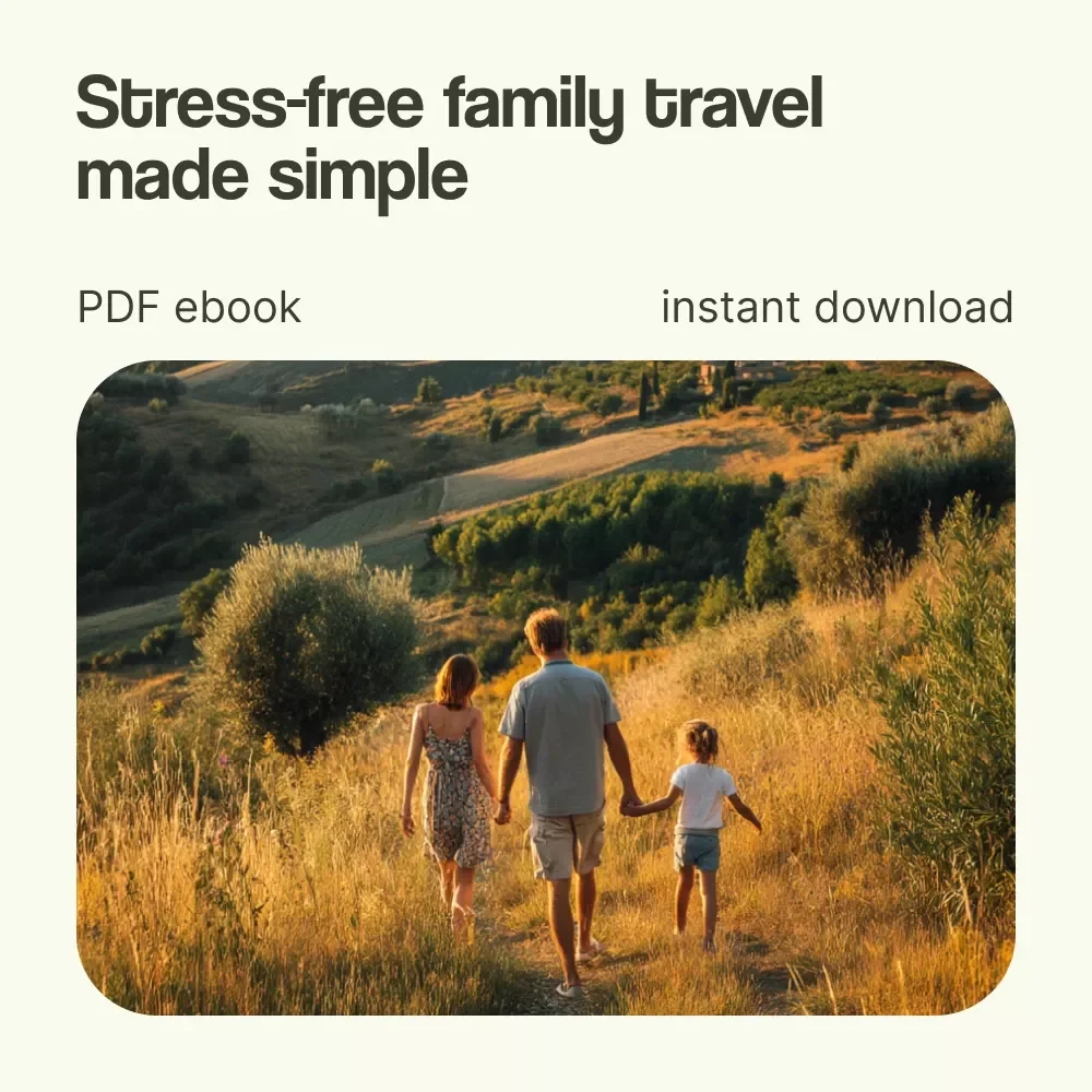Smooth Sailing: The Stress-Free Family Travel Handbook | How to Travel with Family Without Stress eBook, Family Vacation Planning Guide, Stress-Free Travel Checklist