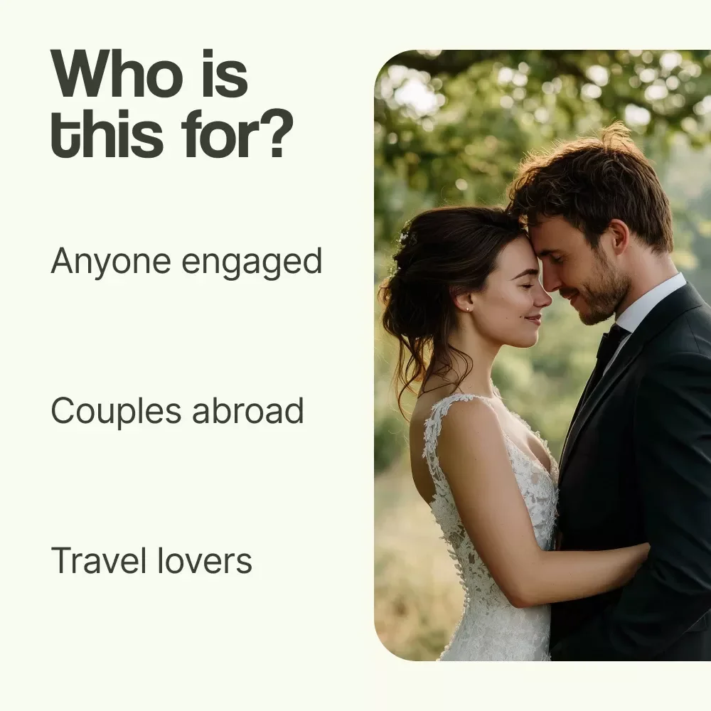 Destination Weddings Abroad: The Ultimate Travel Checklist | Printable destination weddings abroad Planner, Wedding Travel Guide, Bride Organizer Download