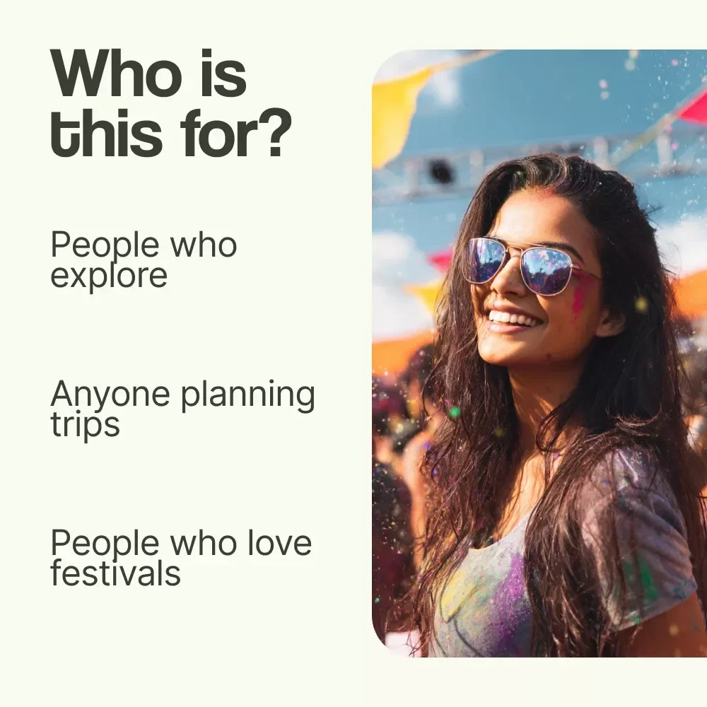 Your Smart Guide to Traveling with Celebration in Mind – How to Plan a Trip Around a Festival | Festival Travel Planning eBook & Checklist