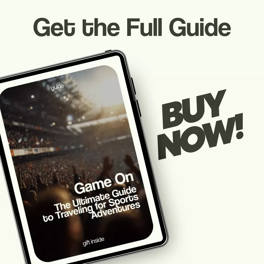 Game On: The Ultimate Guide to Traveling for Sports Adventures – Where to Travel for Sports Events, Stadium Trips, Fan Travel Planner, Digital Download Guide