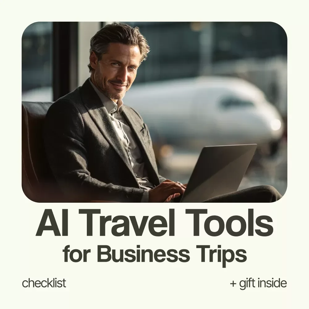 AI Travel Tools for Business Trips: Smart Checklist | ai travel tools for business trips Digital Download, Business Travel Planner, Productivity Checklist