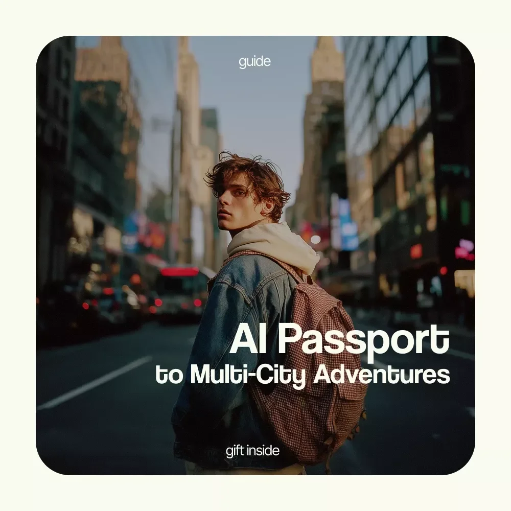 AI Passport: Your Smart Guide to Multi-City Adventures | AI Trip Planner for Multi City Travel Guide, Digital Download eBook, Smart Travel Planning Toolkit