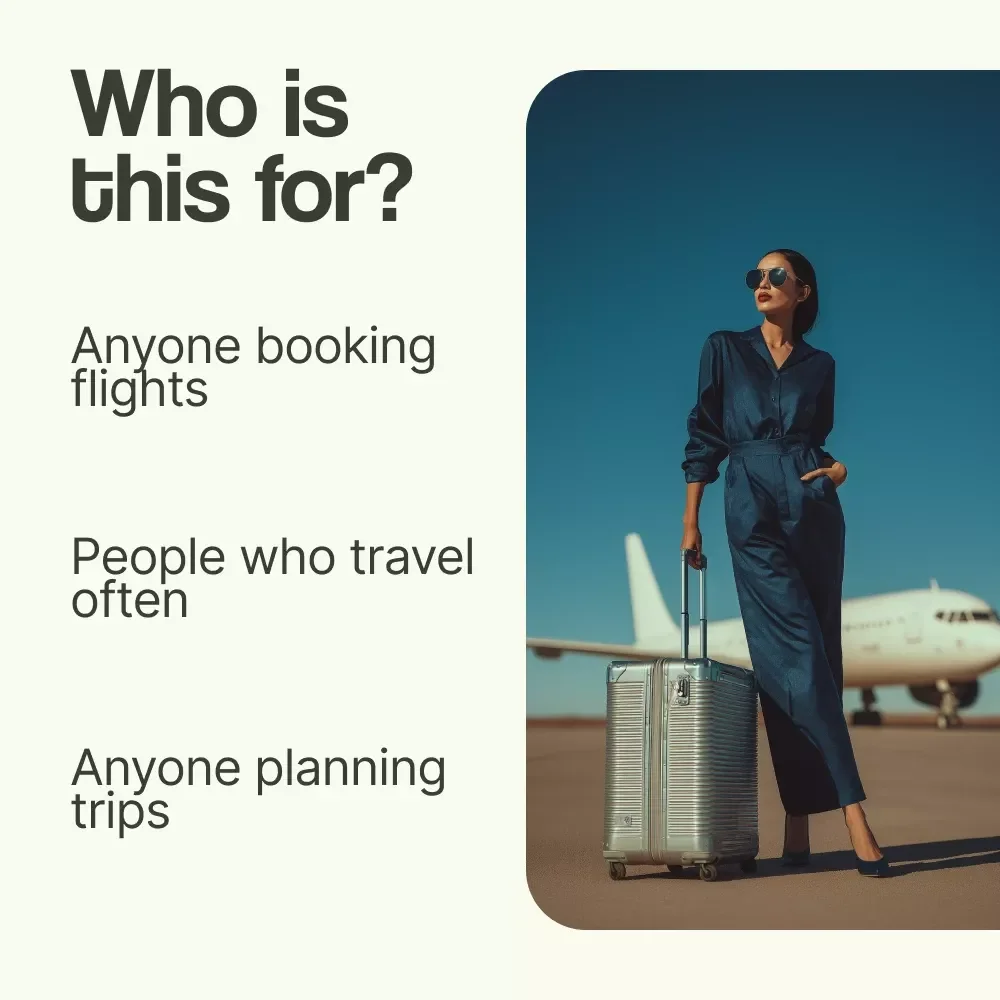 Smart Skies: Using AI to Score Cheap Flights | How to Find Cheap Flights with AI Guide, Travel Hacks eBook, Budget Travel Checklist, Digital Download