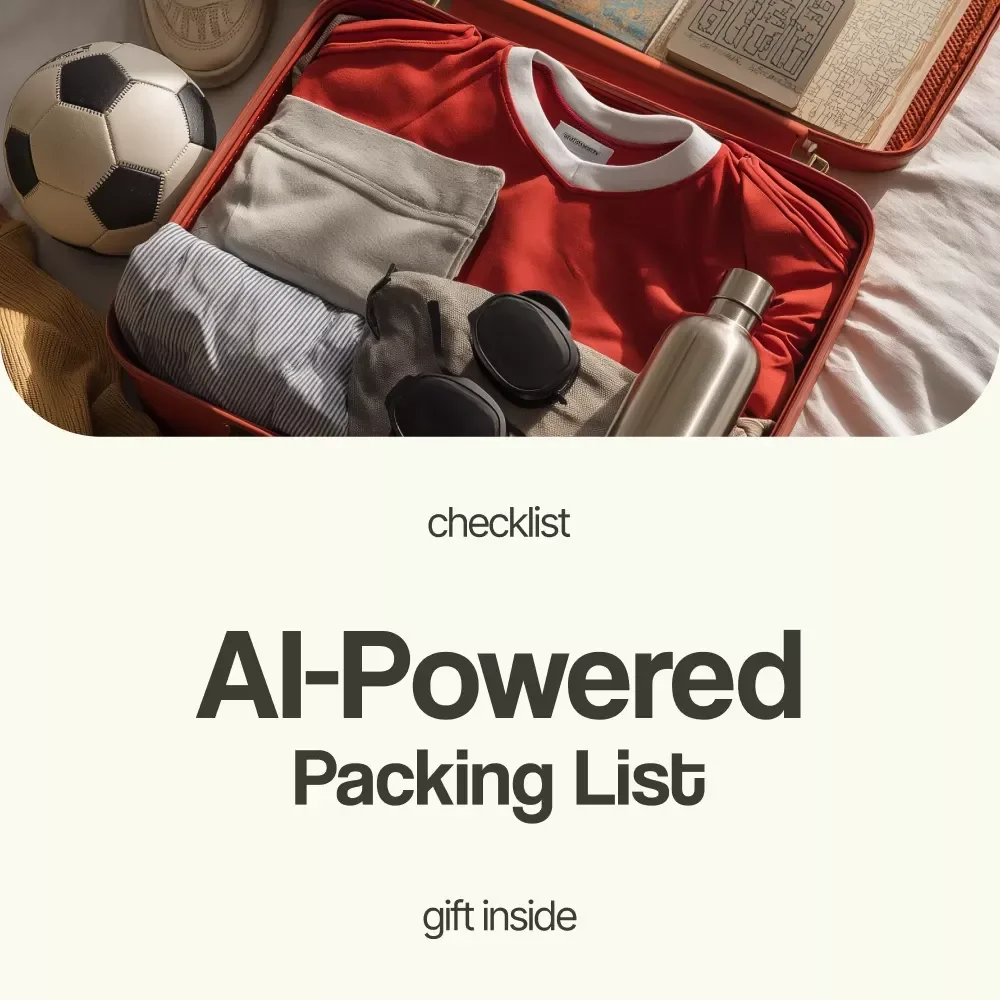 The Ultimate AI-Powered Packing List Checklist – Smart Travel Planner with AI Packing List Generator for Stress-Free Trips & Organized Adventures