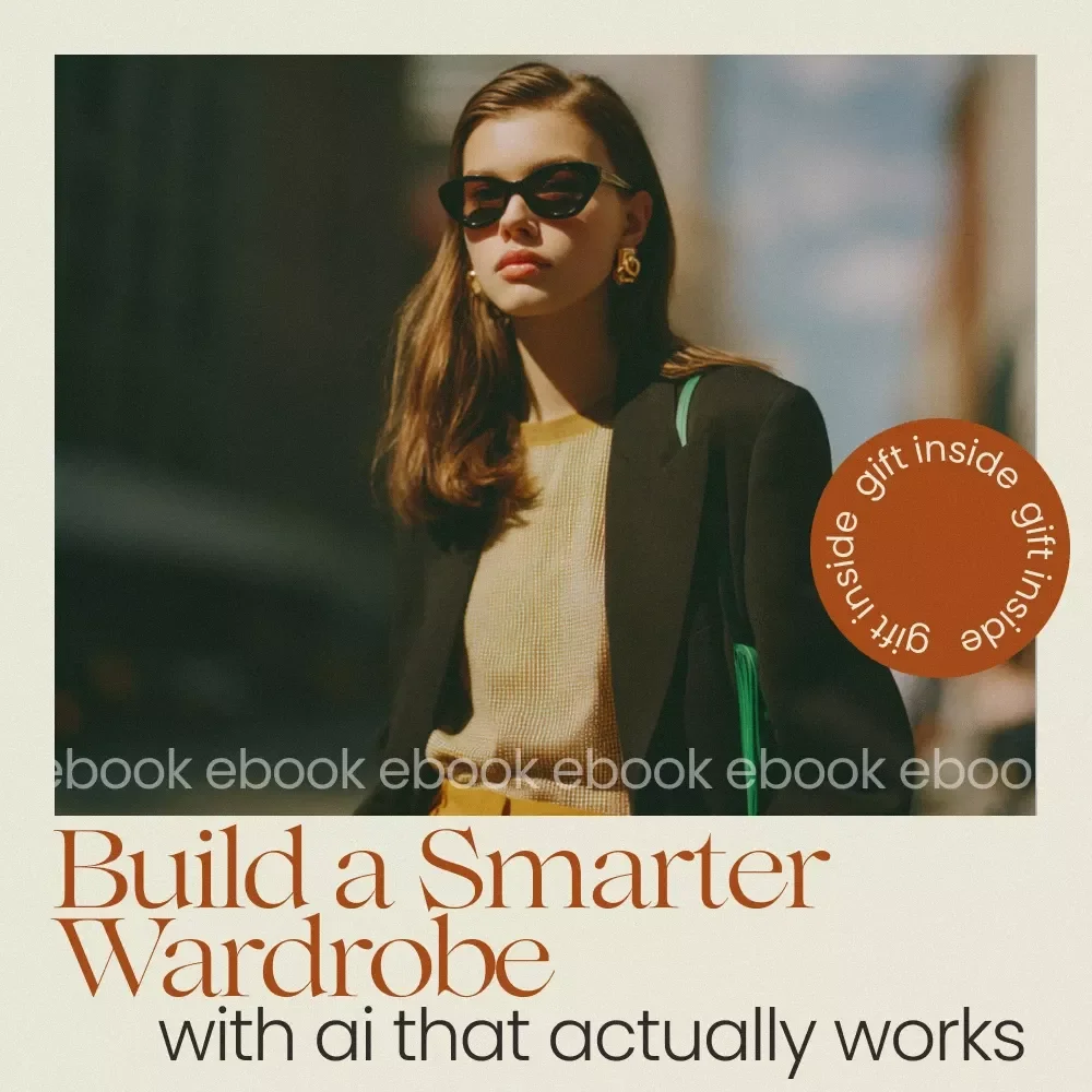 Build a Smarter Wardrobe With AI That Actually Works – How to Use AI to Create a Capsule Wardrobe eBook Guide for Effortless Style & Minimalist Closet Planning