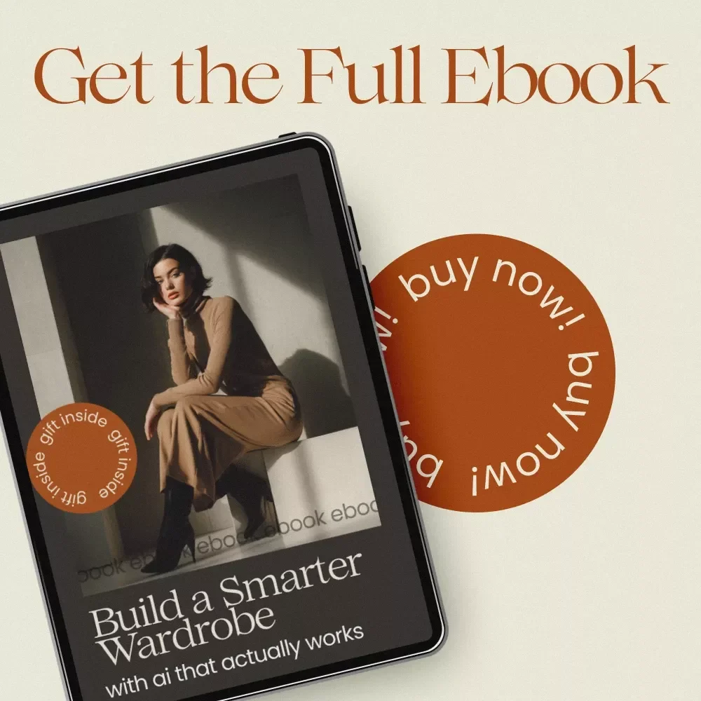 Build a Smarter Wardrobe With AI That Actually Works – How to Use AI to Create a Capsule Wardrobe eBook Guide for Effortless Style & Minimalist Closet Planning