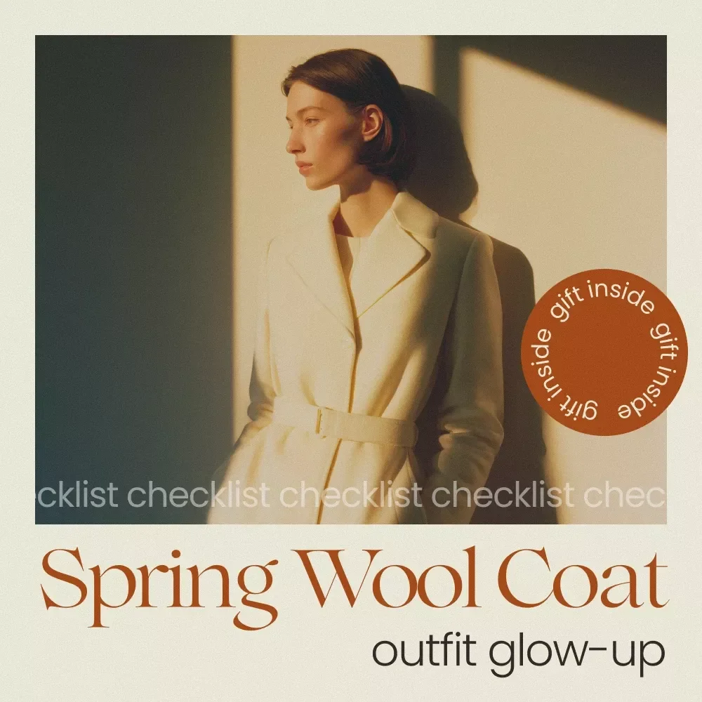 Spring Wool Coat Outfit Glow-Up Checklist | Effortless wool coat outfit spring Style Guide for Chic Layering & Everyday Looks
