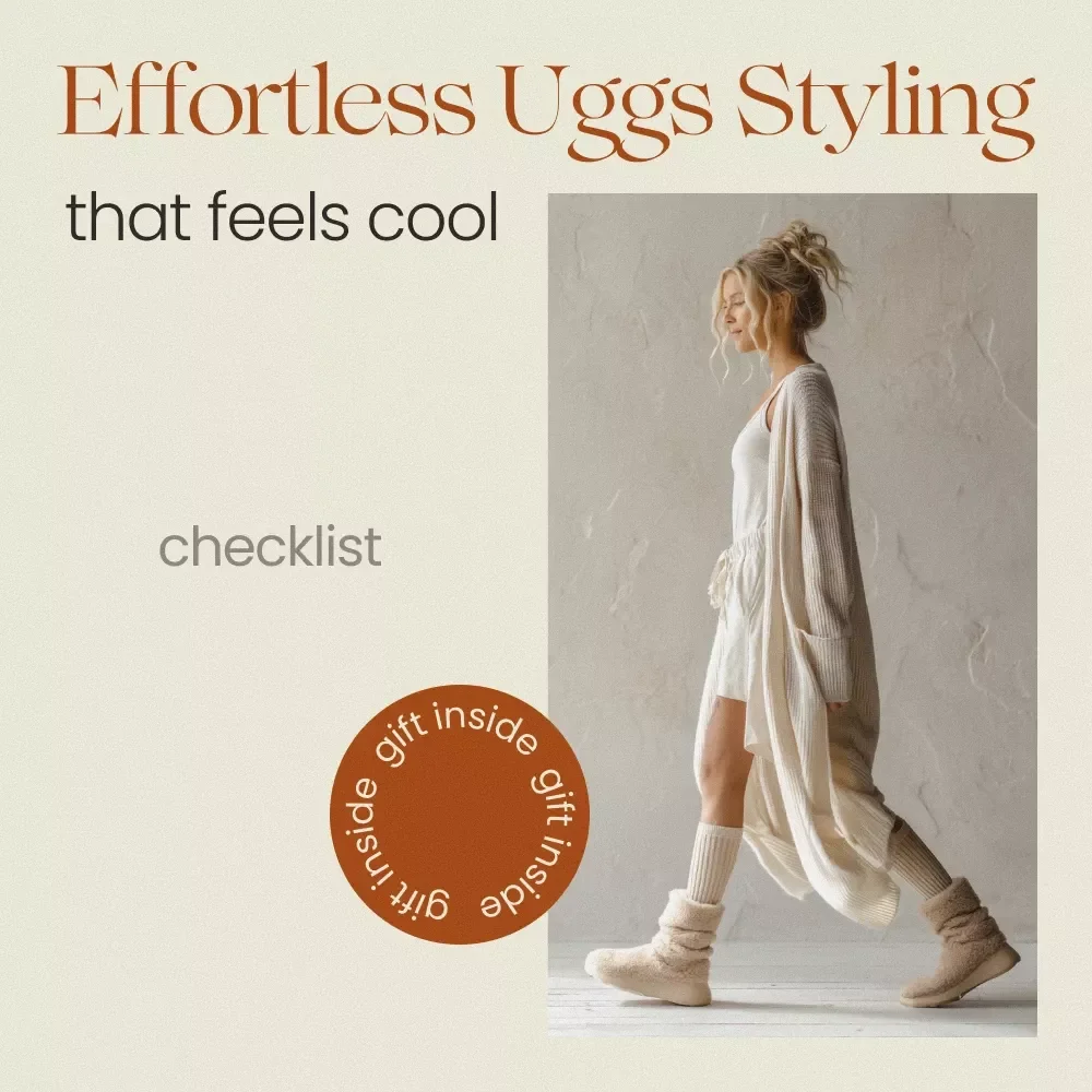 Effortless Uggs Styling Checklist That Feels Cool – Modern Uggs Styling Guide for Spring Outfits, Minimal Chic Wardrobe Planner, Instant Digital Download