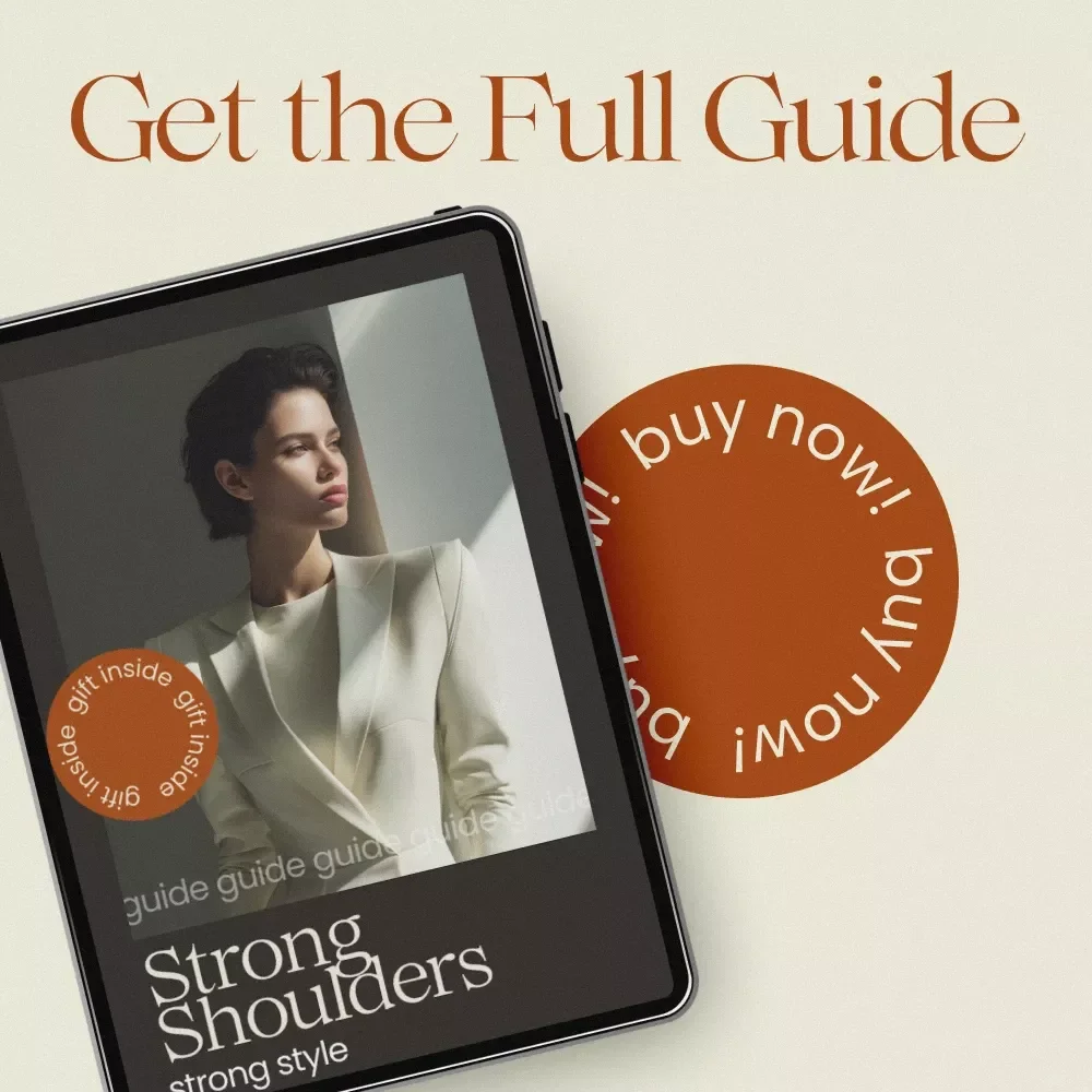 Strong Shoulders Strong Style – Padded Shoulders How to Wear Guide, Power Dressing eBook, Confidence Styling Checklist, Structured Outfit Ideas, Modern Fashion Silhouette Guide