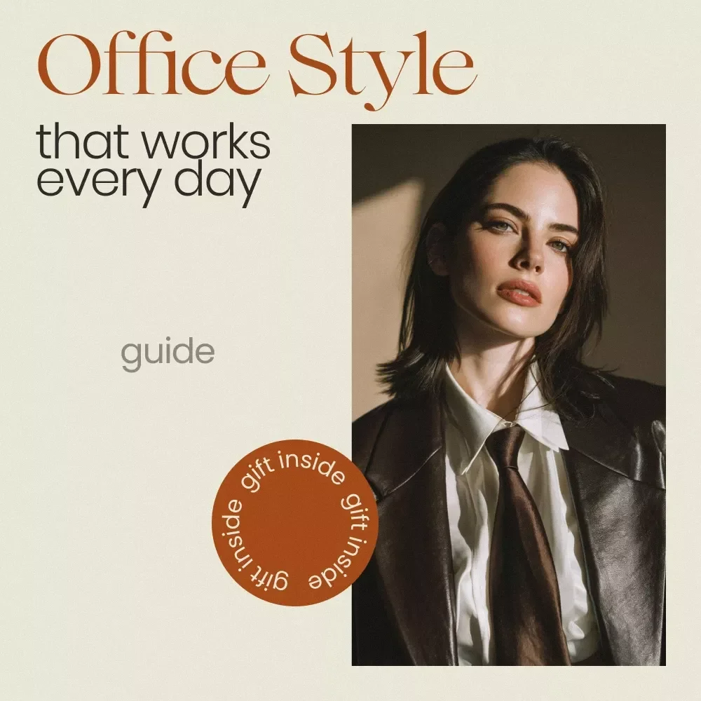 Office Style That Works Every Day – Office Core Outfits Guide, Workwear Capsule Wardrobe eBook, Modern Professional Style Checklist