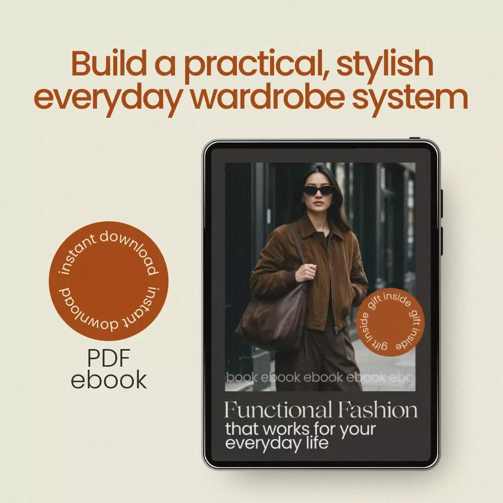 Functional Fashion That Works for Your Everyday Life – Functional Fashion Style eBook Guide for Practical Wardrobes, Everyday Outfit Systems & Smart Style Solutions