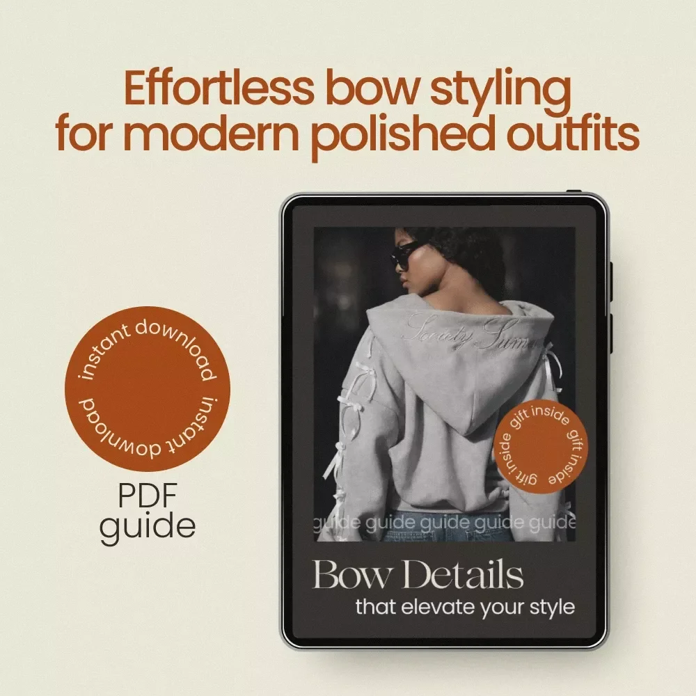 Bow Details That Elevate Your Style – Guide to bow details outfit ideas, Modern Styling Tips, Capsule Wardrobe & Everyday Looks