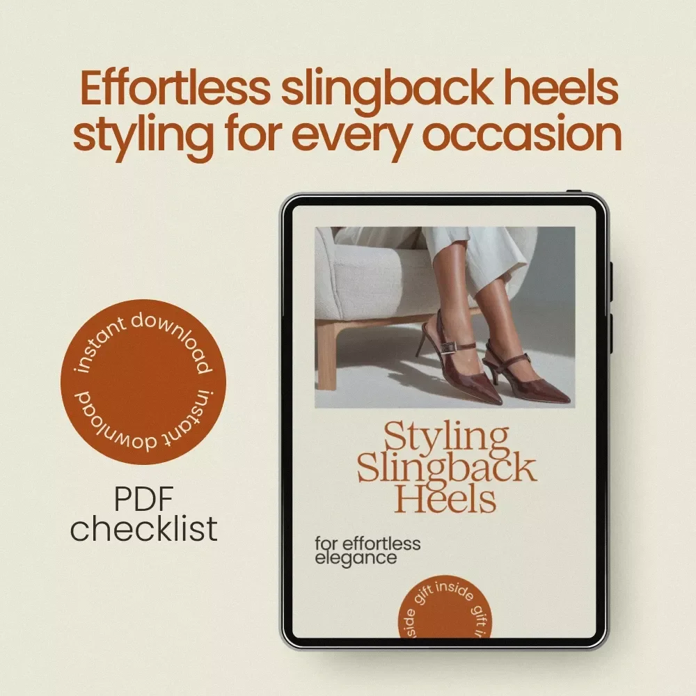 Styling Slingback Heels for Effortless Elegance Checklist – Chic Outfit Guide, slingback heels styling Tips, Capsule Wardrobe Fashion Download