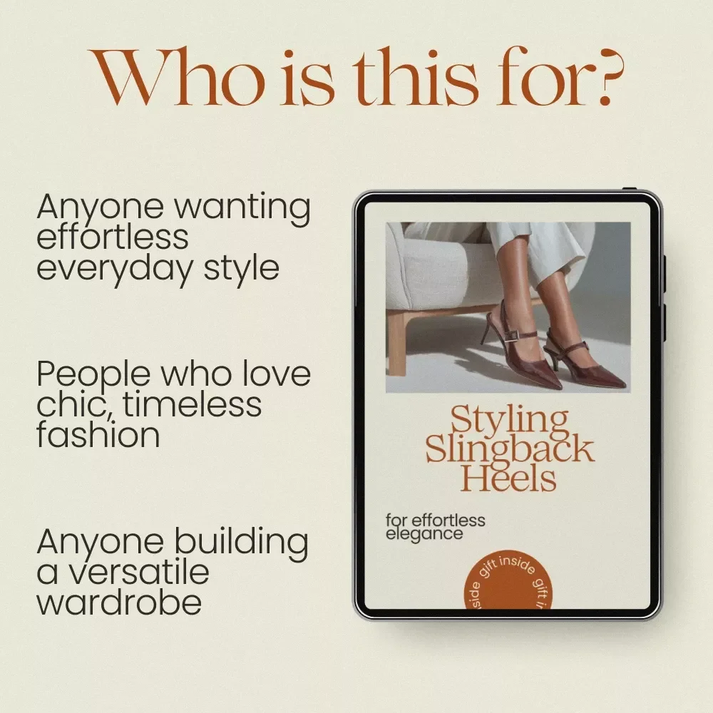 Styling Slingback Heels for Effortless Elegance Checklist – Chic Outfit Guide, slingback heels styling Tips, Capsule Wardrobe Fashion Download