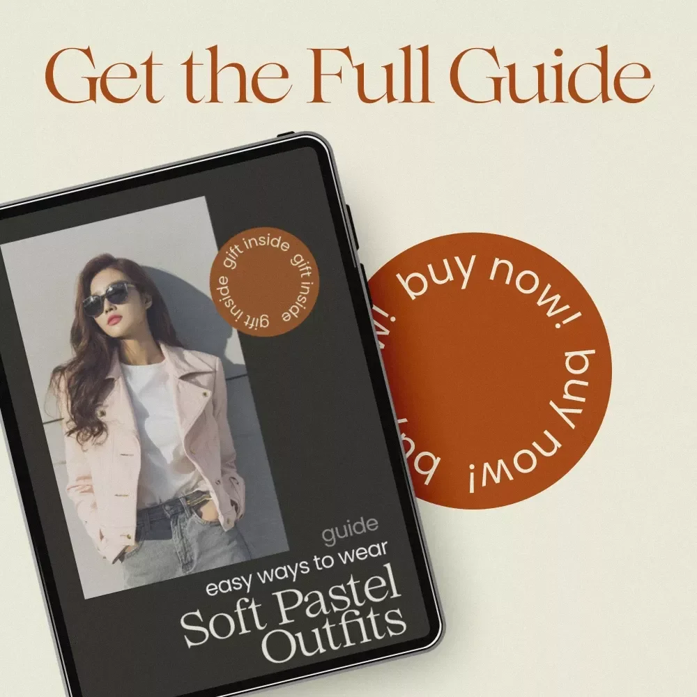 Easy Ways to Wear Soft Pastel Outfits Guide | Soft Pastel Outfits Styling eBook, Color Palette Tips, Outfit Ideas, Digital Download