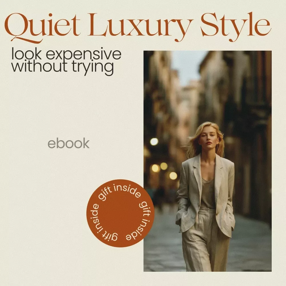 Quiet Luxury Style Look Expensive Without Trying eBook | Stealth Wealth Basics Guide | Minimalist Wardrobe, Capsule Style, Effortless Chic Digital Download