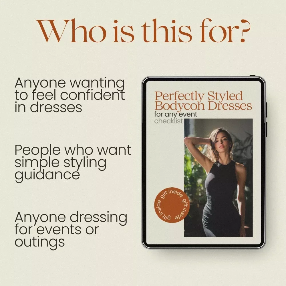 Perfectly Styled Bodycon Dresses for Any Event – Ultimate Checklist & Guide on how to style a bodycon dress for Chic, Flattering Looks