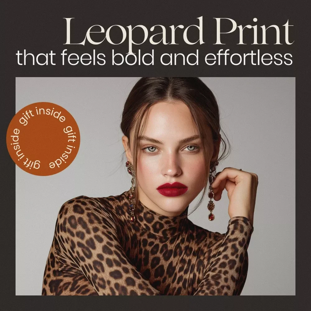 Leopard Print That Feels Bold and Effortless – A Complete Guide on leopard print how to wear for Chic Everyday Style