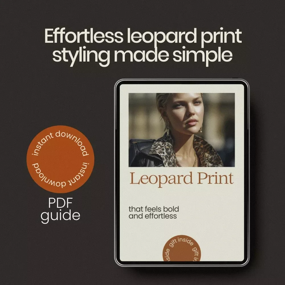 Leopard Print That Feels Bold and Effortless – A Complete Guide on leopard print how to wear for Chic Everyday Style
