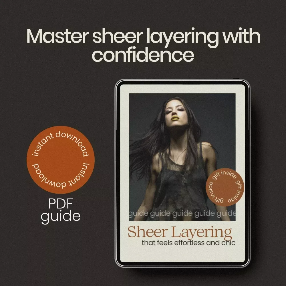 Sheer Layering That Feels Effortless and Chic | Ultimate Guide to sheer top layering, Outfit Styling, Modern Layering Techniques