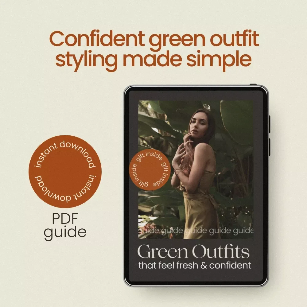 Green Outfits That Feel Fresh and Confident | Green Outfit Styling Guide, Capsule Wardrobe Ideas, Color Pairing Tips, Everyday Outfit Inspiration