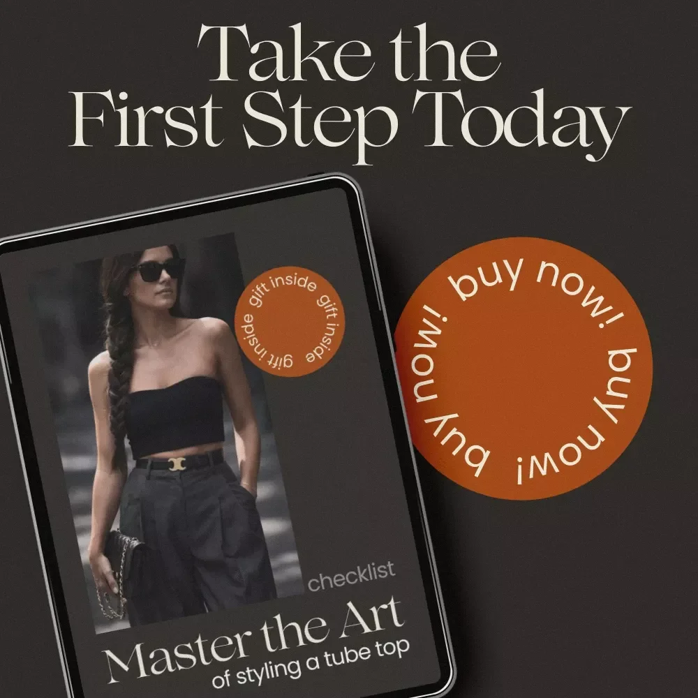 Master the Art of Styling a Tube Top – Ultimate Checklist Guide for How to Style a Tube Top | Easy Outfit Ideas & Capsule Wardrobe Styling