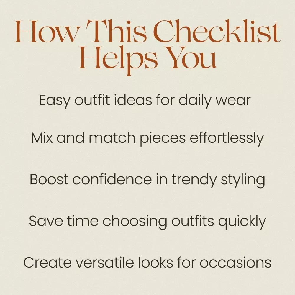 Low Rise Jeans Outfit Ideas Checklist, Stylish low rise jeans outfits Guide, Trendy Y2K & Casual Outfit Planner, Digital Download Fashion Styling Checklist