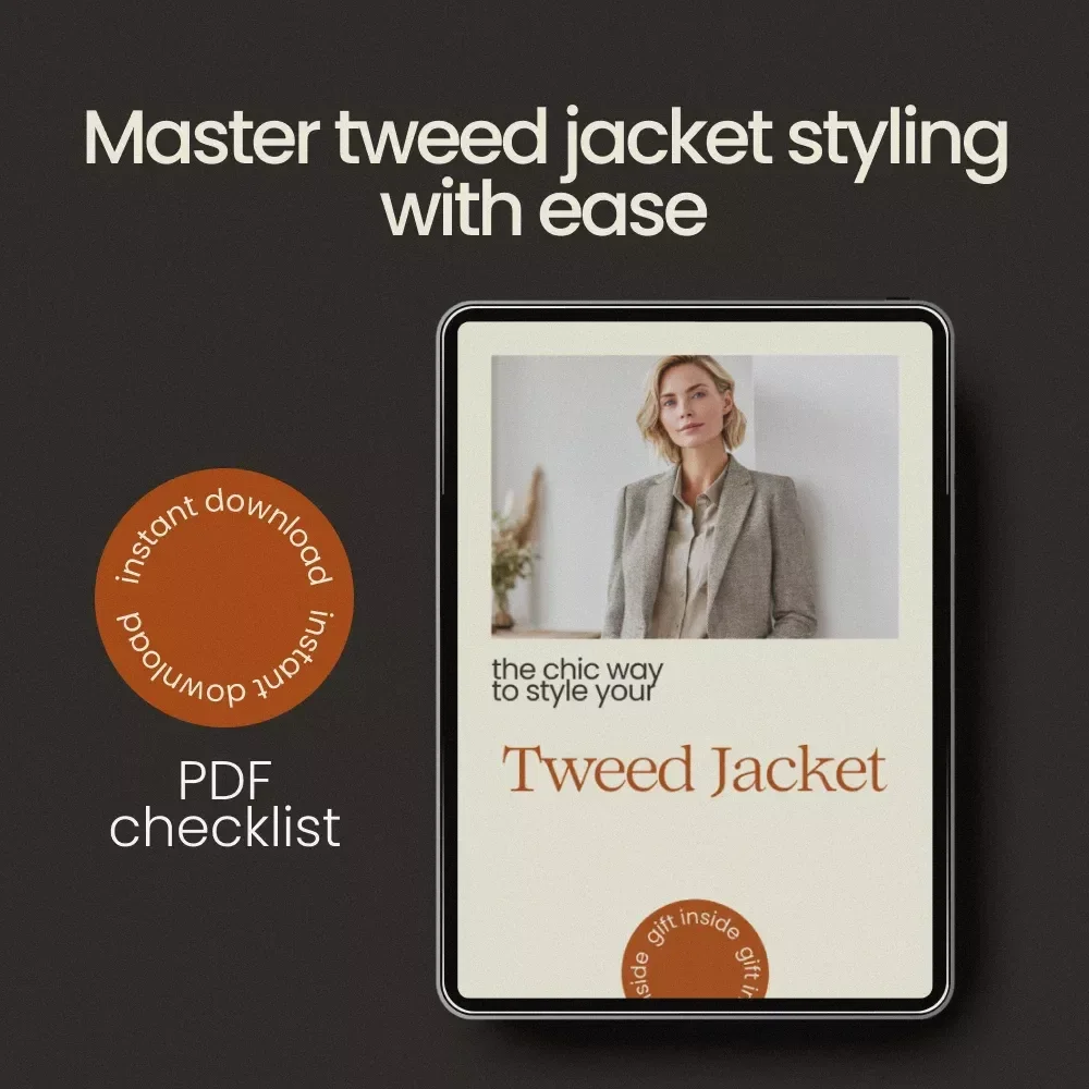 The Chic Way to Style Your Tweed Jacket | Tweed Jacket Styling Checklist for Effortless Elegance