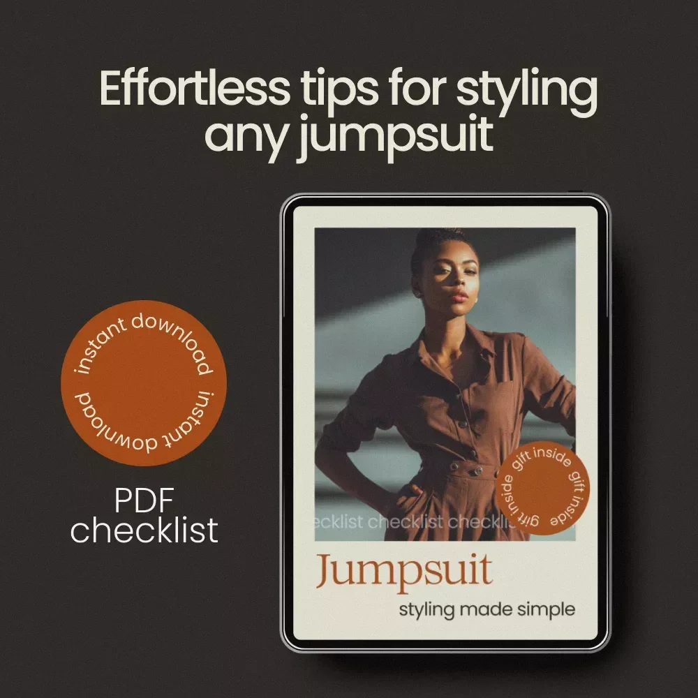 Jumpsuit Styling Made Simple: How to Style a Jumpsuit Checklist for Effortless Fashion