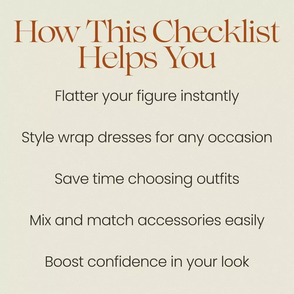 Timeless Style with a Wrap Dress – How to Style a Wrap Dress Checklist for Chic, Effortless Looks