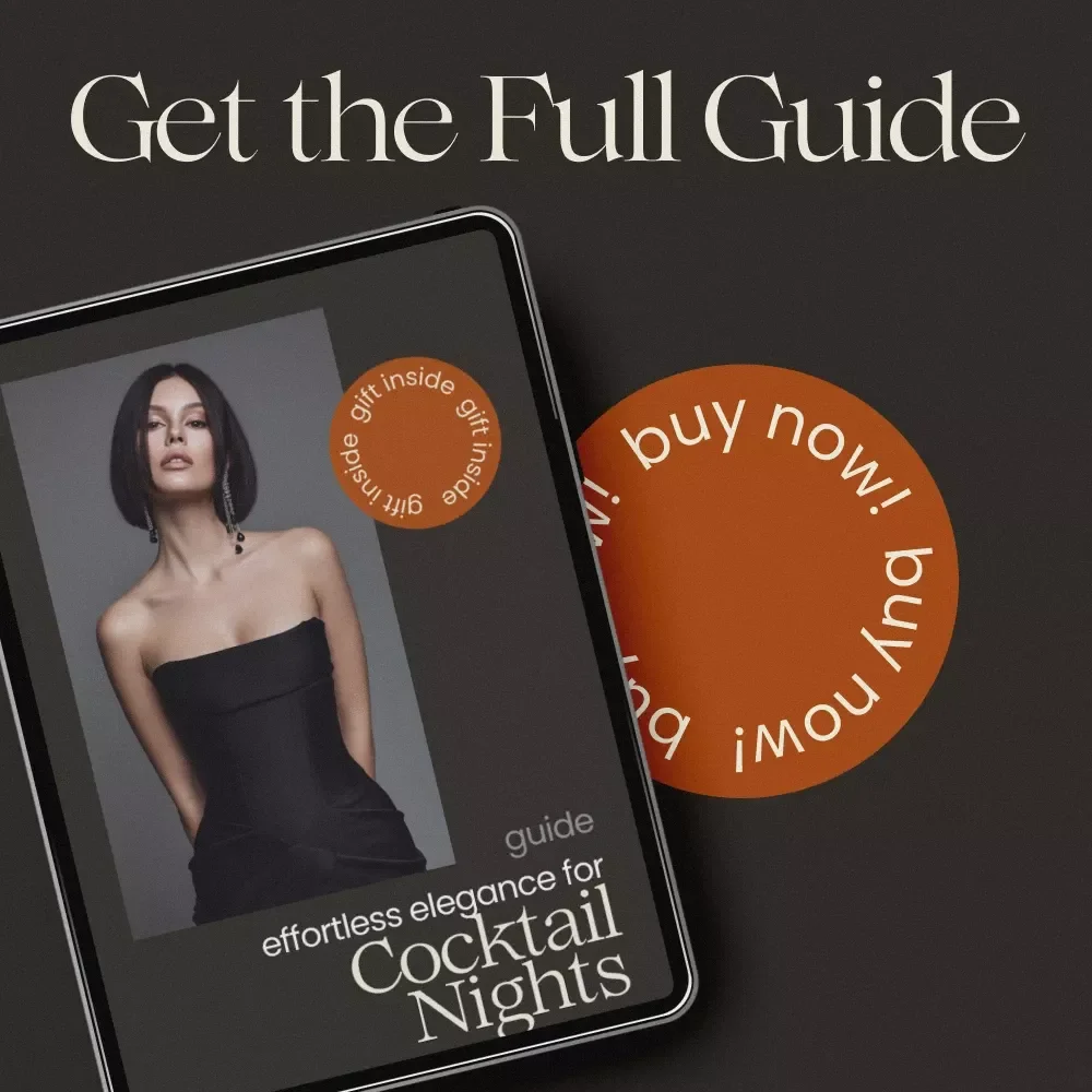 Effortless Elegance For Cocktail Nights – Ultimate Guide to Cocktail Attire for Women | Chic Outfit Ideas, Styling Tips & Confidence Checklist