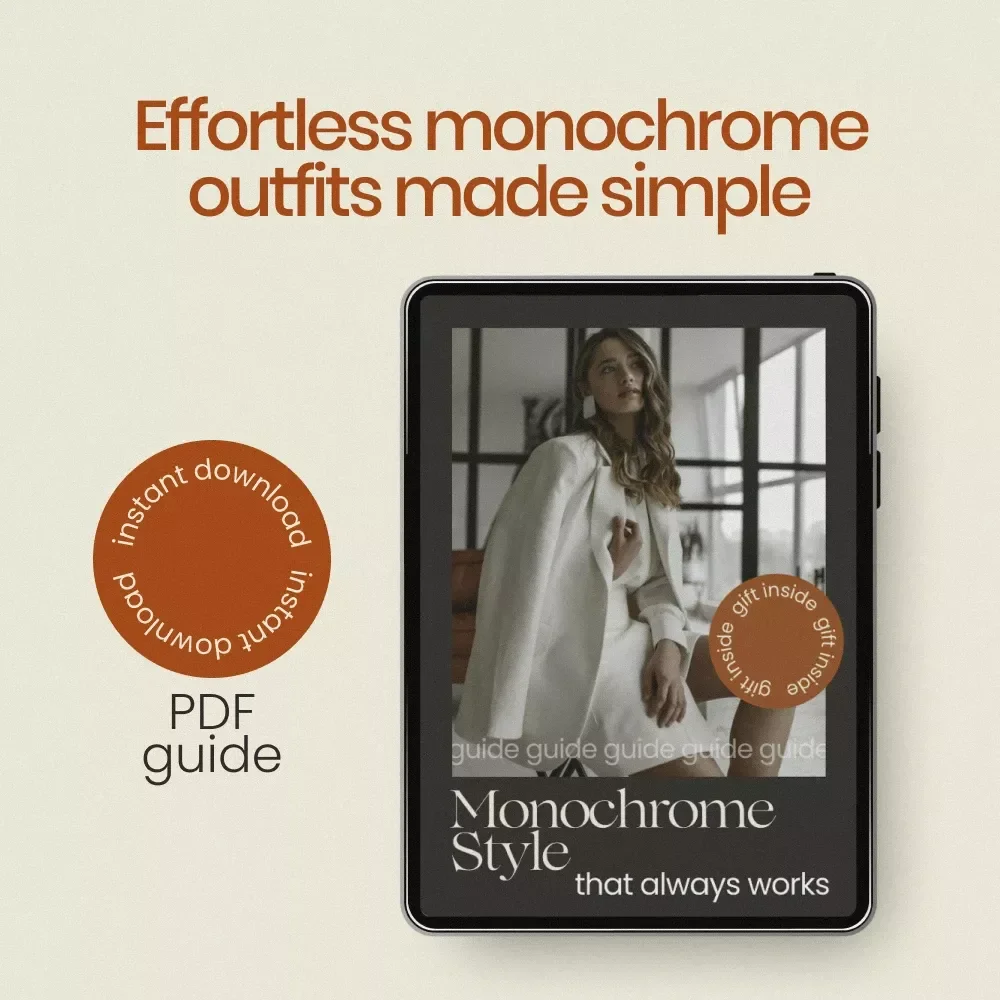 Monochrome Style That Always Works – Complete Guide to Monochromatic Outfits Ideas, Capsule Wardrobe & Effortless Styling