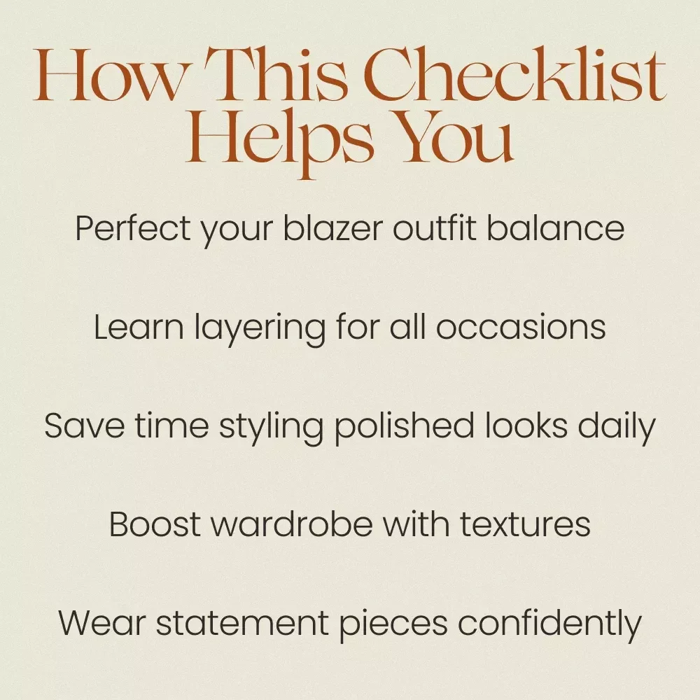 Create Polished Looks with a Boxy Blazer – Boxy Blazer Styling Checklist for Chic Outfits
