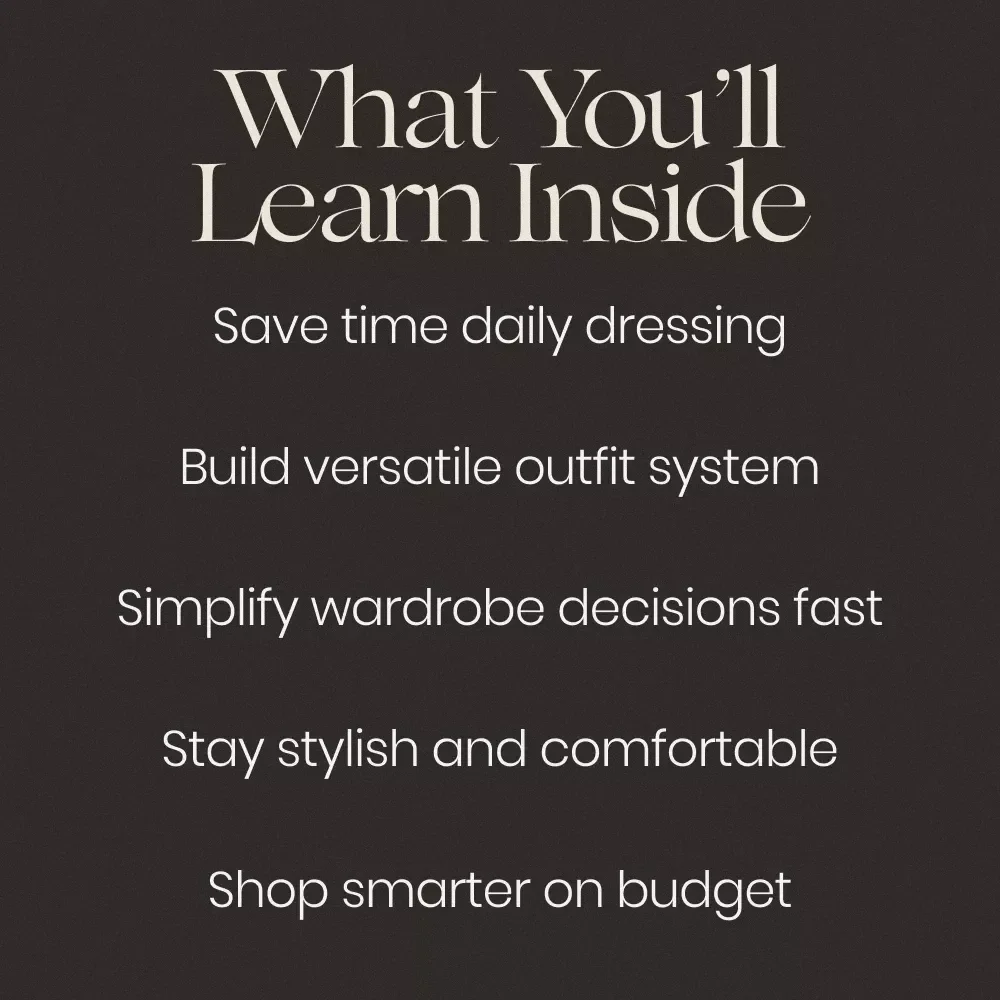 Simple Outfit Ideas for Busy College Days – Collegiate Outfits Guide, Capsule Wardrobe eBook, Everyday Campus Style Planner for Students
