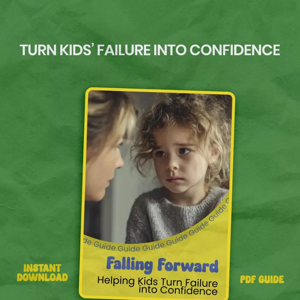 Falling Forward: Helping Kids Turn Failure into Confidence – A Parent Guide on how to help kids deal with failure, Build Resilience, Growth Mindset & Emotional Strength (Digital Download)