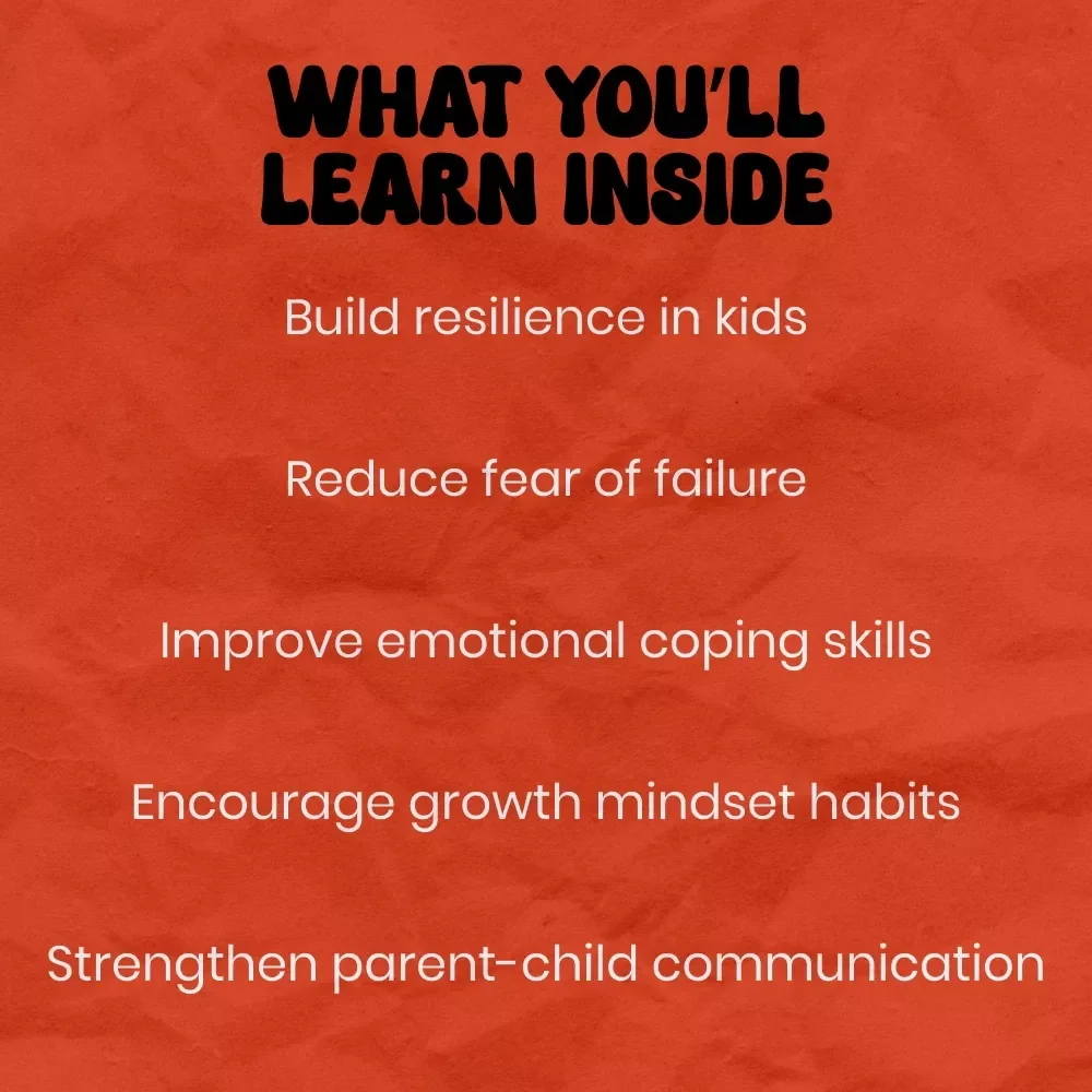 Falling Forward: Helping Kids Turn Failure into Confidence – A Parent Guide on how to help kids deal with failure, Build Resilience, Growth Mindset & Emotional Strength (Digital Download)
