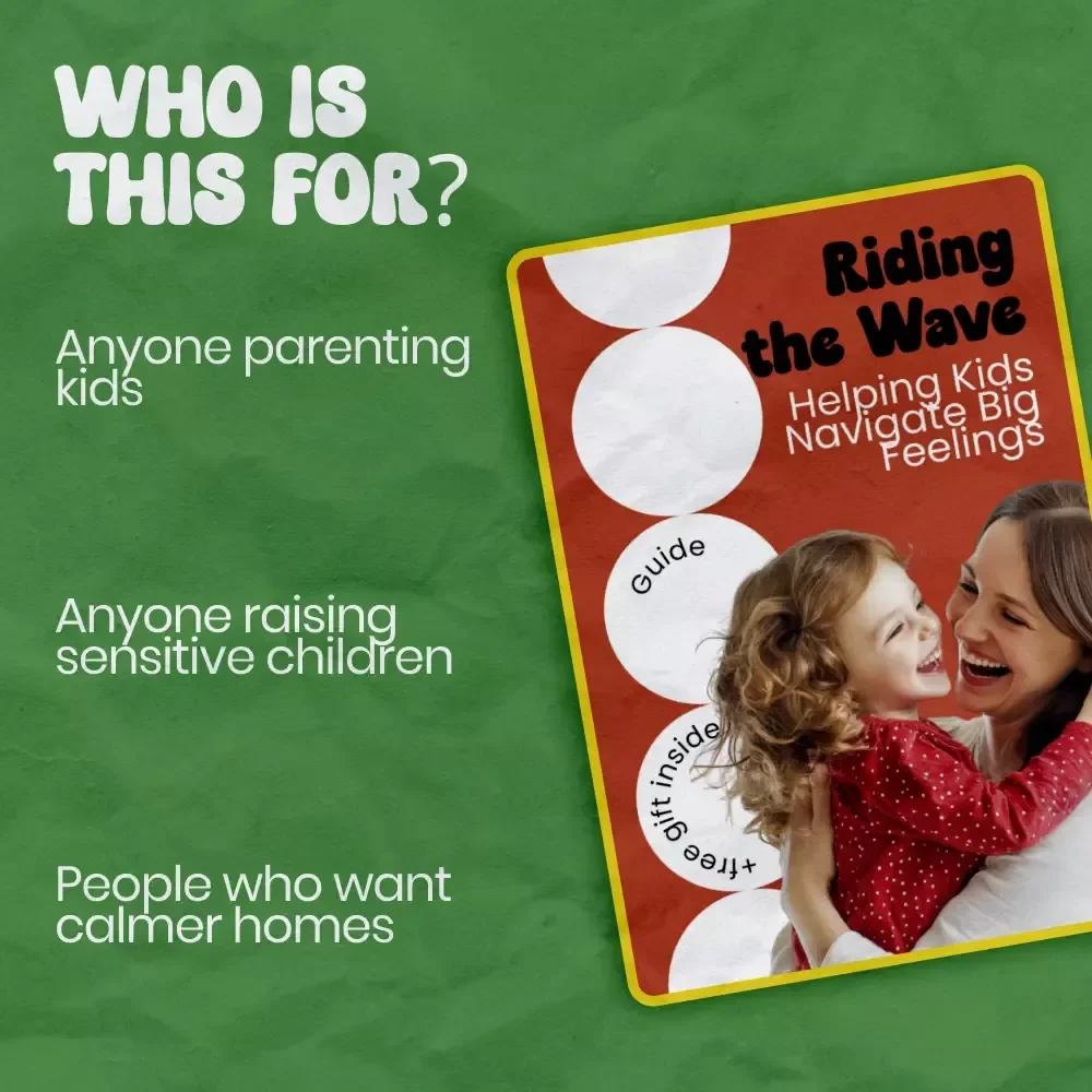 Riding the Wave: Helping Kids Navigate Big Feelings – A Practical Guide on how to help kids with big feelings | Parenting eBook, Emotional Regulation Toolkit, Kids Feelings Guide