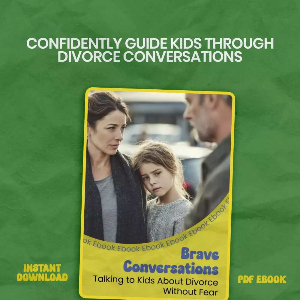 Brave Conversations: Talking to Kids About Divorce Without Fear – A Compassionate Parent Guide on How to Talk to Kids About Divorce, Emotional Support eBook