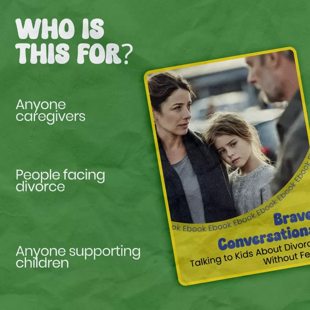 Brave Conversations: Talking to Kids About Divorce Without Fear – A Compassionate Parent Guide on How to Talk to Kids About Divorce, Emotional Support eBook