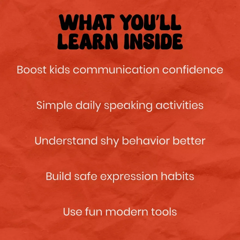 Find Your Voice: A Fun Guide to Helping Kids Speak Up | How to Teach Kids to Speak Up eBook for Parents, Teachers & Homeschoolers | Confidence Building Guide for Children