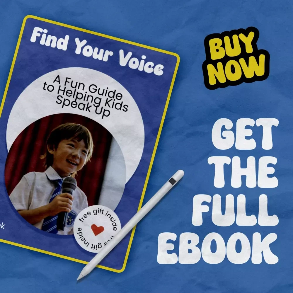 Find Your Voice: A Fun Guide to Helping Kids Speak Up | How to Teach Kids to Speak Up eBook for Parents, Teachers & Homeschoolers | Confidence Building Guide for Children