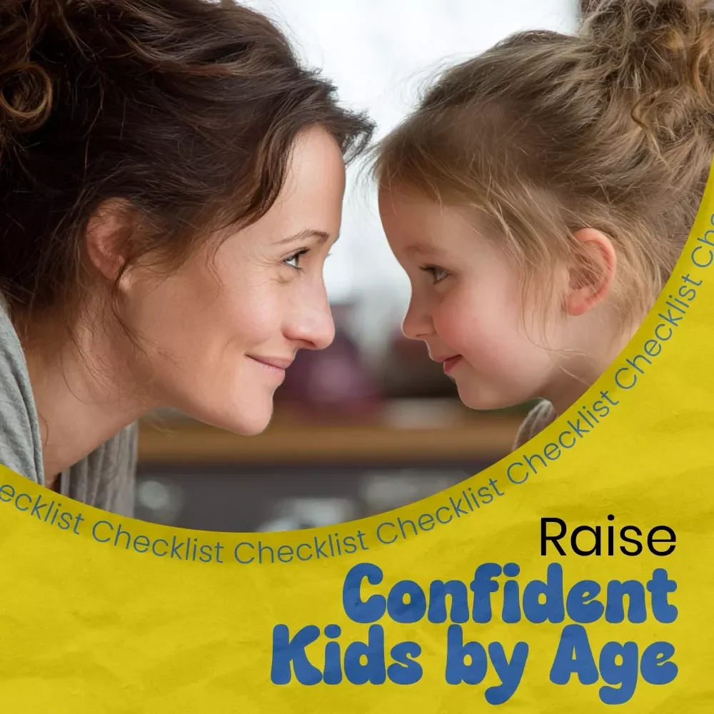 The Ultimate Life Skills Checklist: Raise Confident Kids by Age | Printable Parenting Guide on how to teach life skills to kids by age | Kids Responsibility & Independence Checklist