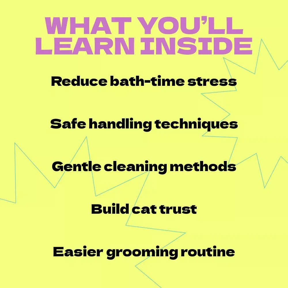How to Bathe a Cat That Hates Water – Complete Step-by-Step Guide for Stress-Free Cat Bathing, Calm Grooming Techniques & Easy Home Care eBook