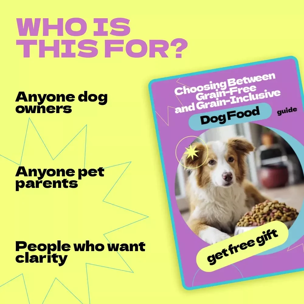 Choosing Between Grain-Free and Grain-Inclusive Dog Food | Ultimate Guide to grain free dog food vs grain inclusive for Smarter Pet Nutrition Decisions