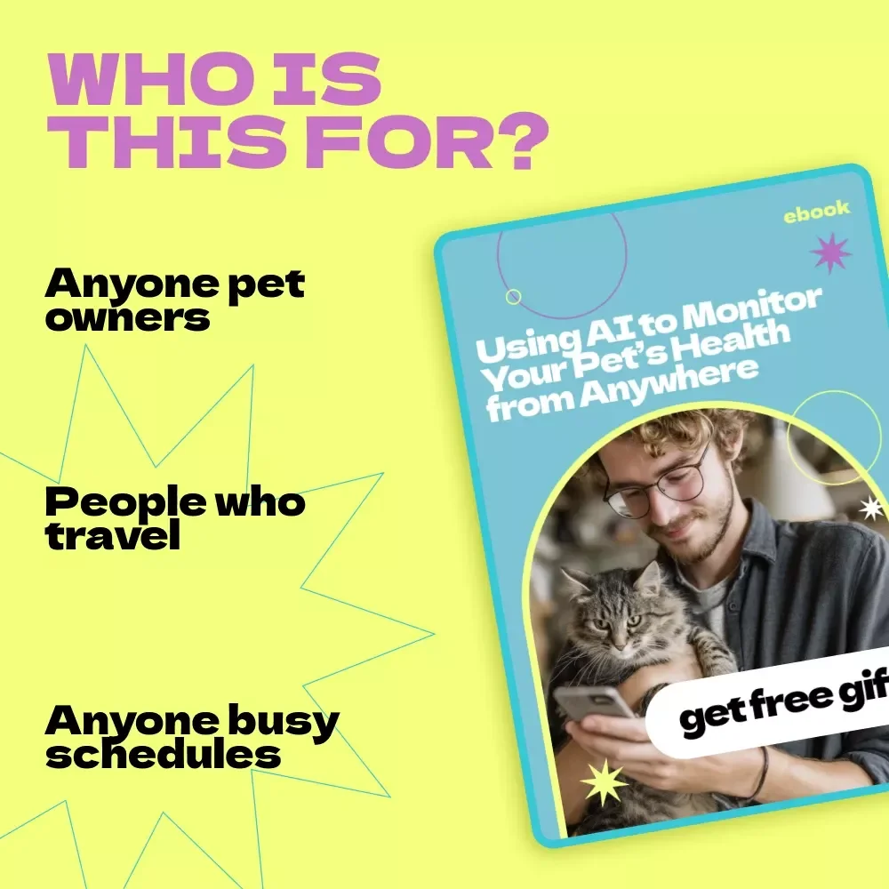 Using AI to Monitor Your Pet’s Health from Anywhere | AI Tools to Monitor Pet Health Remotely eBook Guide for Smart Pet Owners