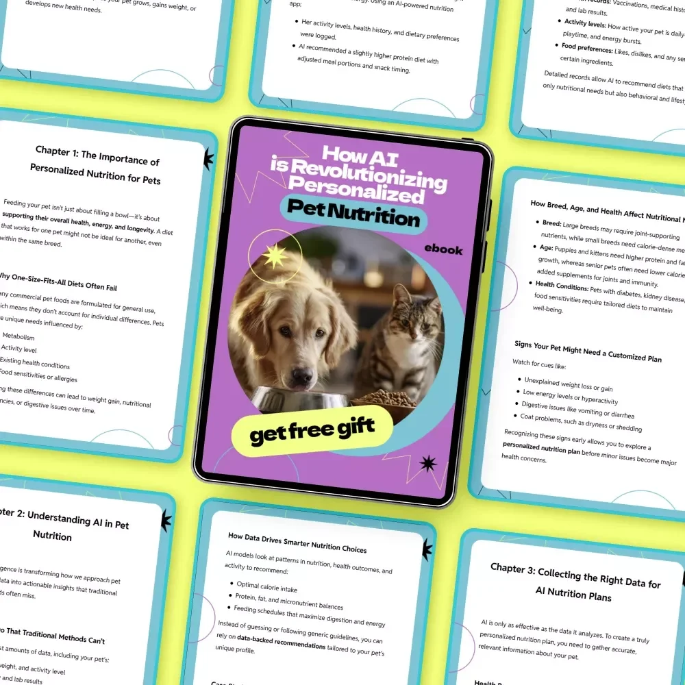 How AI is Revolutionizing Personalized Pet Nutrition – AI for Personalized Pet Nutrition Plans eBook Guide for Smarter Feeding, Health Optimization & Custom Diet Strategies
