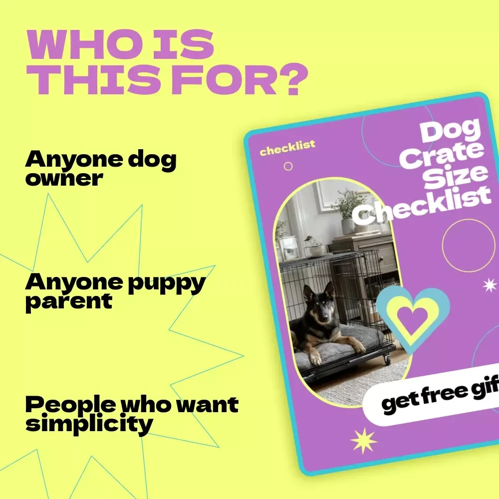 Dog Crate Size Checklist – How to Choose Dog Crate Size Guide for Perfect Fit, Puppy Growth Planning & Comfortable Crate Training